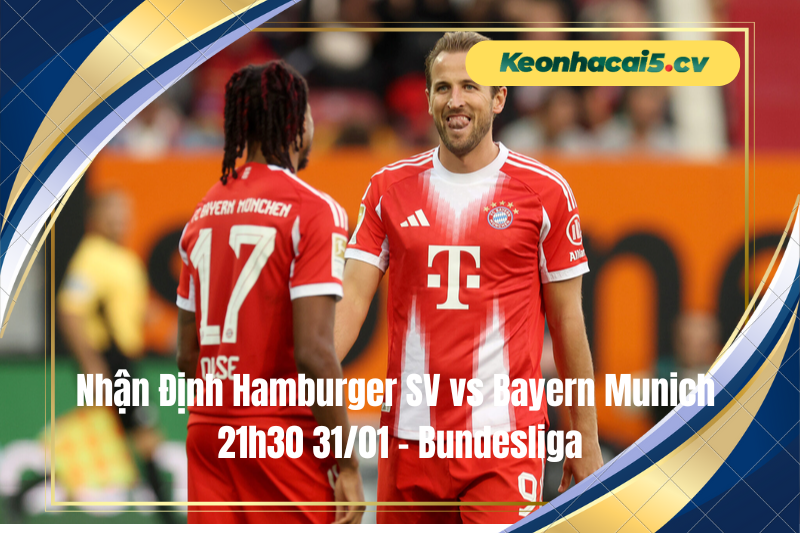 Đội hình dự kiến trước trận Hamburger SV vs Bayern Munich